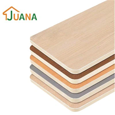 MDF de melamina de mesa de grão de madeira